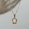 N045_Perfume Opal Necklace
