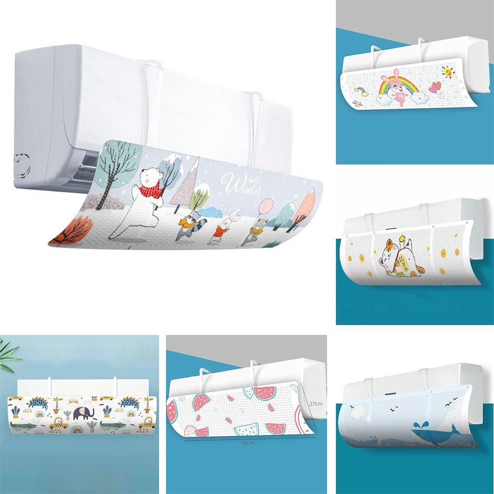 Blow-Proof Wind Guide Cover Universal Adjustable Deflector Outlet Baffle Air Conditioner Outlet