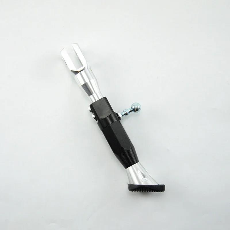 Hot sale Adjustable Motorcycle Metal Foot Bracket Kick Side Durable Corrosion Resistant Scooter Stand Accessories
