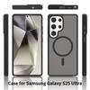 Magnetic Phone Case for Magsafe Mag Safe Samsung Galaxy S26 Ultra S25 Plus S24 Fe A15 A16 A17 A26 A35 A36 A56 A37 A55A57 Matte Phone Cover Accessories