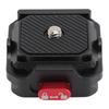 Camera Quick Release Plate Aluminum for Arca 1 4inch 3 8inch Thread QR Camera Mount Plate for DSLR Camera Stabilizer