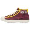 Li Ning Marvel Collection Iron Man Mid Top Skateboard Shoes Men's Red Yellow ALAK089-3