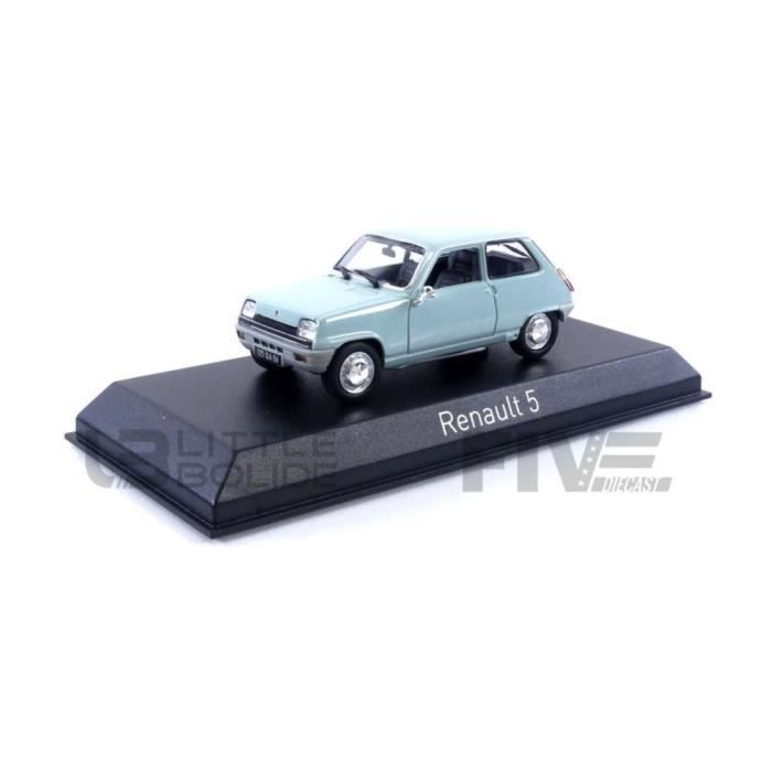 Voiture Miniature de Collection - NOREV - RENAULT 5 TL - 1972 - Light Blue - 510528