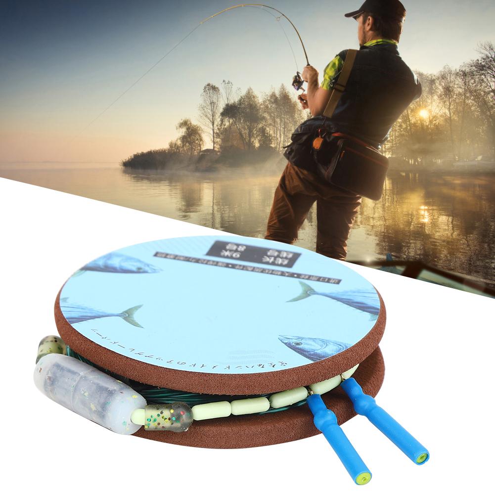 PE Strong Tension Huge Object Powerful Toughness Fishing Line Accessory with Silicone Buffer Bean Anti Winding