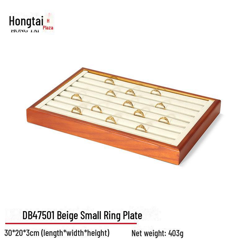 Jewelry Display Tray for Rings, Necklaces & Jade