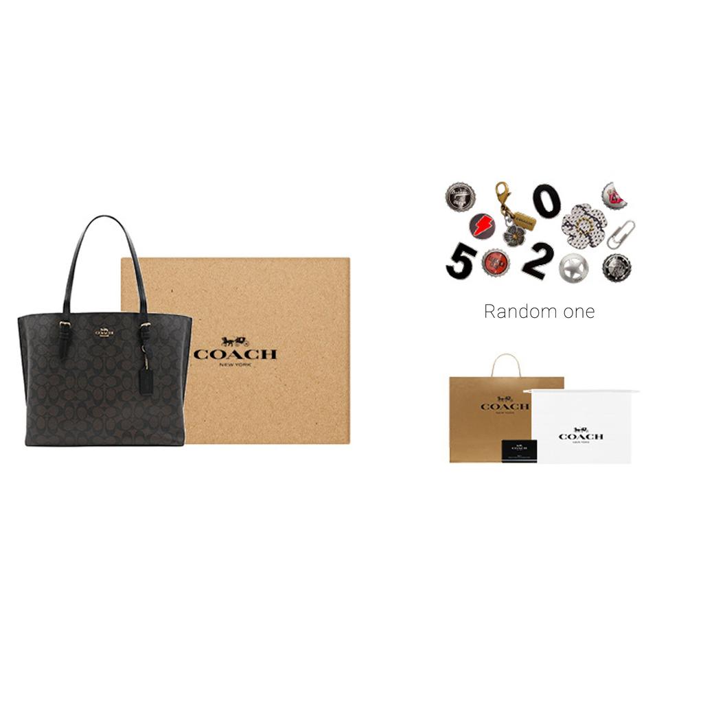 Coach Mollie Vintage Commuter Bolso Tote de Cuero para Mujer Marrón Oscuro 1665-IMAA8