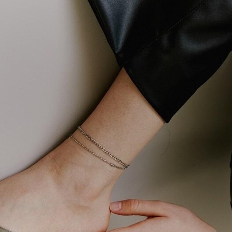 

LOVE ME MONSTER [Surgical] Sausage Chain Anklet M_23cm