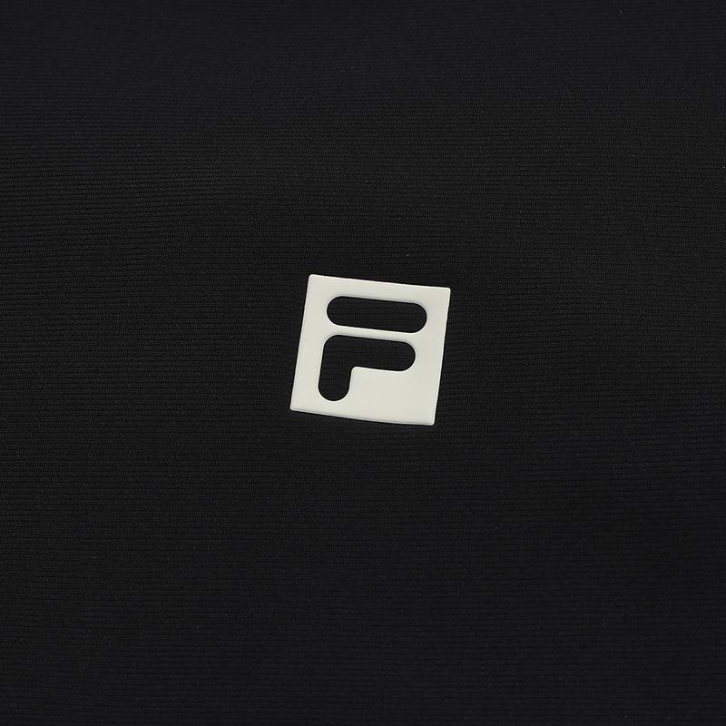 Fila Fleece Version Simple Warm Fitness Sports Casual Versatile Comfortable Knitted Jacket Men Jacket Deep-Black A11M611509FBK