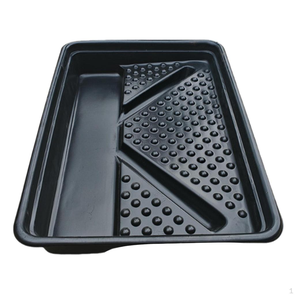 Paint Tray Heavy Duty Box Tools Textured Thickened Deep Capacity Home Painting Supplies Sturdy