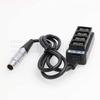 SZRMCC 1B 6-Pin to 4-Port D-Tap Female Splitter Adapter Cable for DJI Ronin 2 Gimbal Stabilizer Power Output 60cm