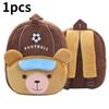 Sports Meet Animal Children Plush Backpack Storage Shoulder Bag Fashion Gift