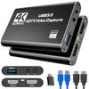 [WASACHI] Placa de Captura 4K HDMI Passthrough Gravação 60fps USB3.0 Tipo-C Porta Dupla Baixa Latência Compatível com Streaming de Jogos SwitchPS5XboxiPad OBS