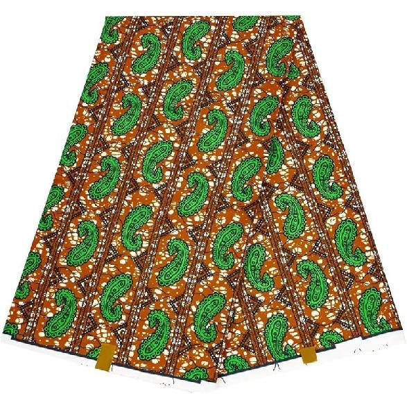 6 Yards Kente African Fabrics Bright Color Polyester African Cloth by Yard Ankara Fabric Sewing for Crafts