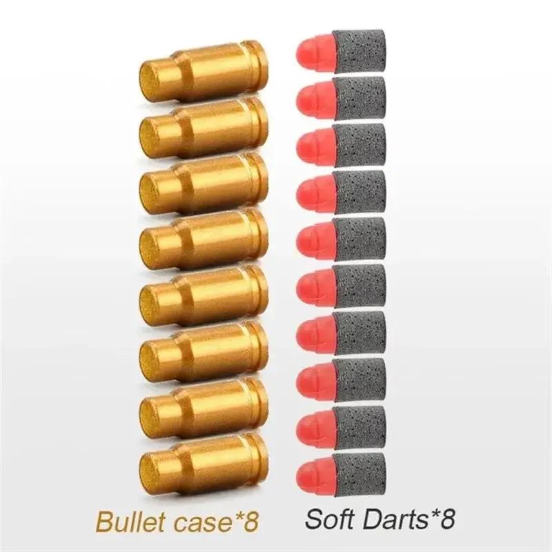 QEducational Toy Gun Shell Ejecting Toy Foam Soft Bullet Blaster For Kids Boys Adults Airsoft Pistol Children Birthday Gift