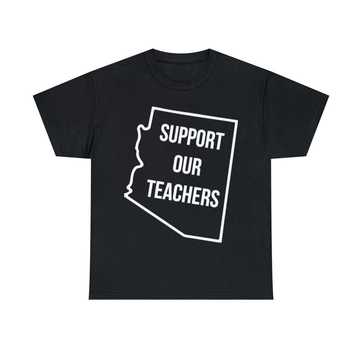 Arizona Support Our Teachers Graphic Tee Shirt, S-5XL S