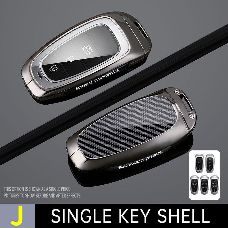 Modern 2021 Tucson Men s Carbon Fiber Key Case - Fifth Gen Key Shell Holder Set