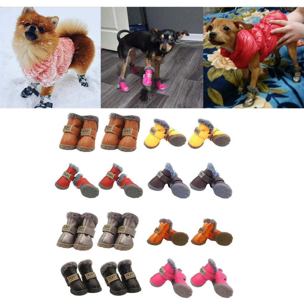 Dog Shoe Boot Anti-slip Durable Anti-Dirty Puppy Shoes Pet Boot Dog Waterproof Breathable Non-Slip Outdoor