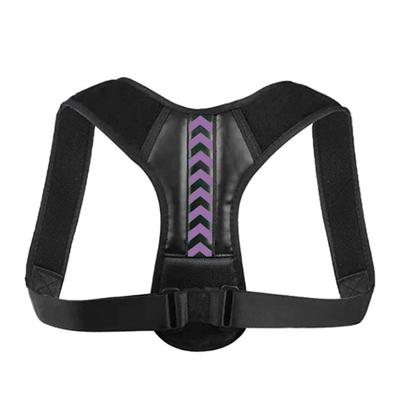 Posture Corrector Back Straightener Belt Support Elastic Comfortable Brace for Men Women Black