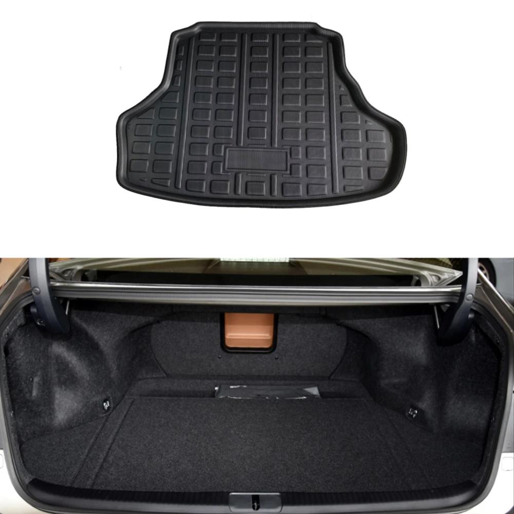 Car Rear Trunk Mat For Lexus ES ES300h 300h XV60 350 Hybrid 2013~2018 Tray Waterproof Floor Pad Space Boot Carg Cover Accessorie