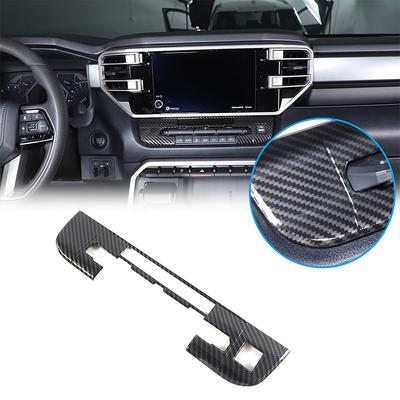 ABS Carbon Fiber For Toyota Tundra Sequoia 2026 2026 Car Air Conditioning Mode Decorative Frame Sticker Car Interior Accessories