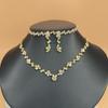 Elegant Bridal Necklace and Earring Set: Fashionable and Versatile Jewelry