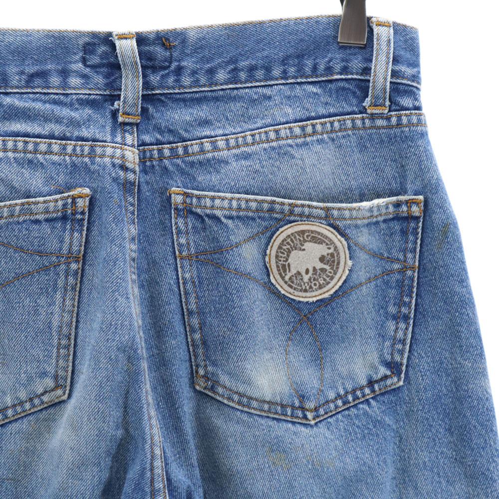 HUNTING WORLD Pantaloni din denim vechi anii '90 Made in Italy W30 Blugi albaștri Bărbați Second-hand