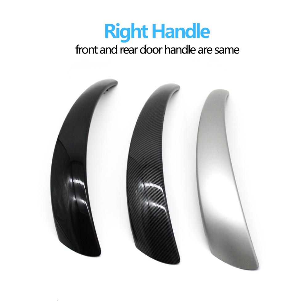 Car Interior Door Left Right Pull Handle Cover Trim For BMW 1 Series E81 E82 E87 E88 2006 2007 2008 2009 2010 2011