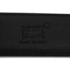 Montblanc 114435 Curea Dreptunghiulară Neagră Lucioasă