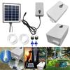 6V 2W Solar Oxygen Pump Fish Tank Oxygenator Aquarium Oxygen Aerator Air Pump for Garden Fish Tank Outdoor Pool Pond
