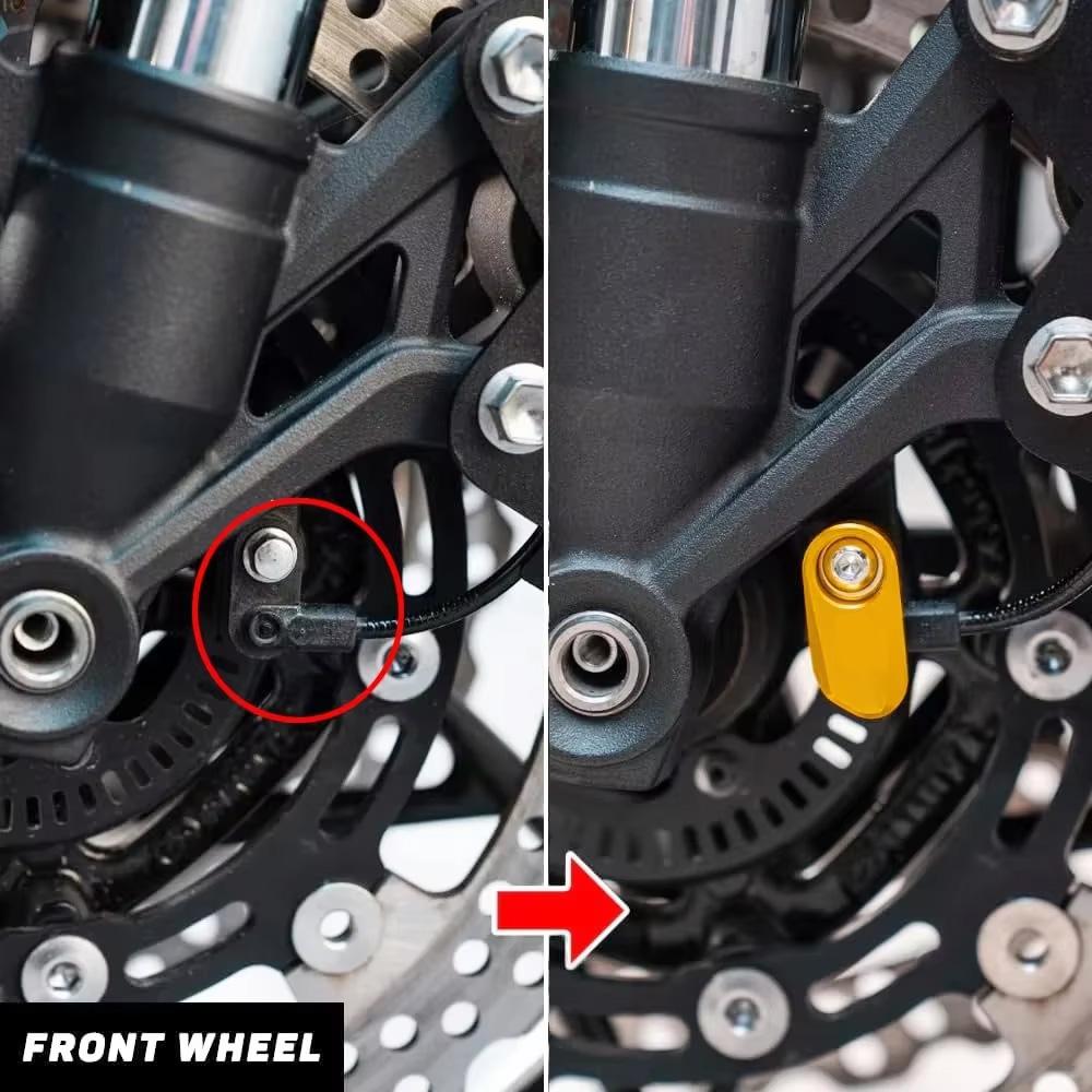 For HONDA Hornet CB750 CB1000 HORNET CB 750 1000 2023-2025 Motorcycle Accessories Front Rear Wheel ABS Sensor Protector Guard