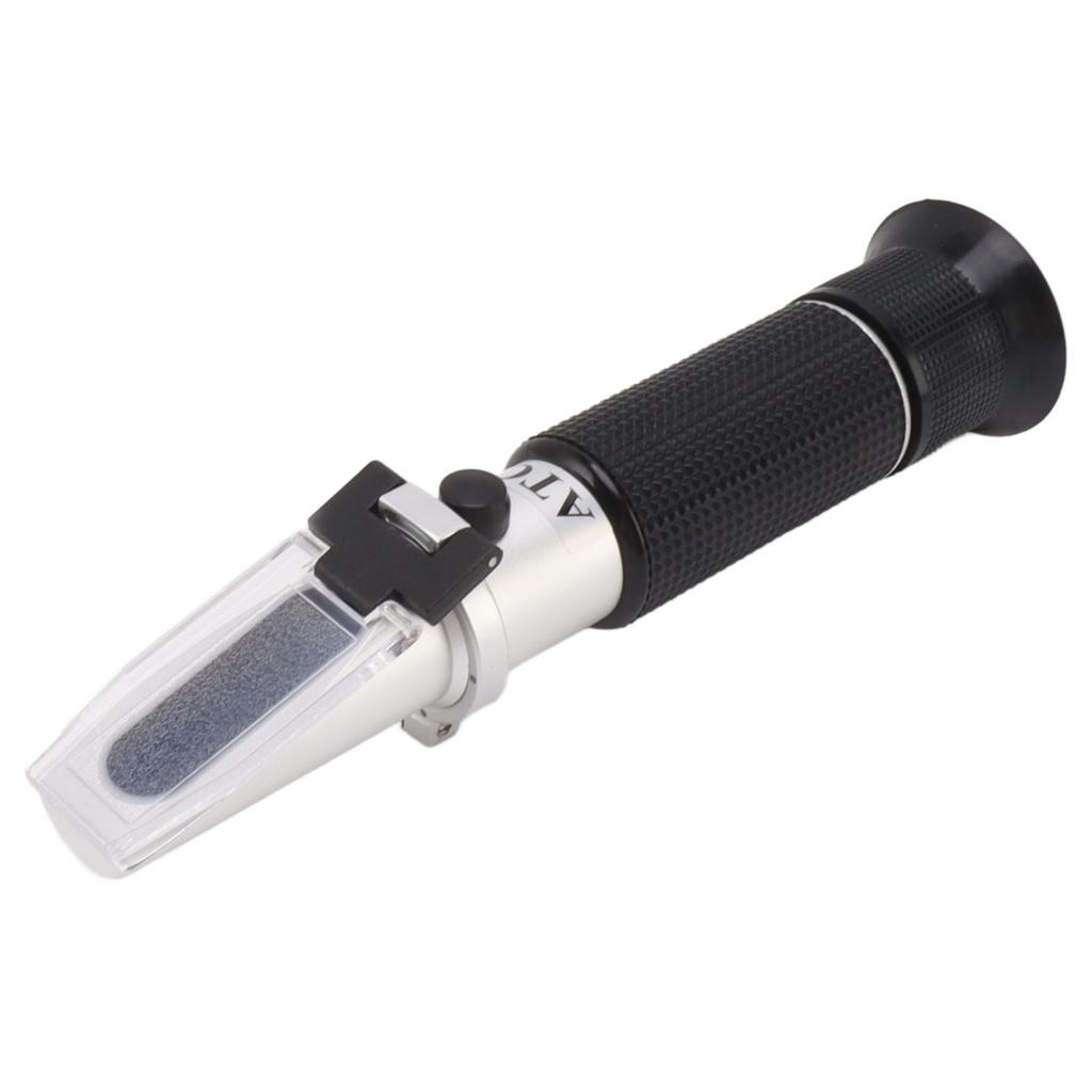 Brix Meter Refractometer 10?30percent  Aluminum Portable Handheld Sugar Content Hydrometer for Fruit Honey
