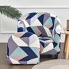 Single Chair Cover Sofa Cover All-inclusive Protective Cover Semi-circular Bathtub Type Sofa Cover Cushion