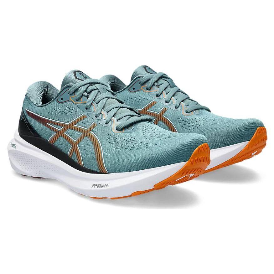 Asics Pánske tenisky Gel Kayano 30 Foggy Teal Bright Orange 1011B548-401
