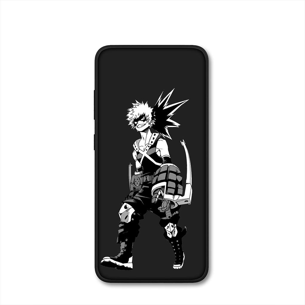 My Hero Academia Katsuki Bakugo BNHA Phone Cover for Xiaomi Redmi Note 11 10 9 8 Pro 9S 10S 11S 9A 9C NFC 9T 10A 10C 8A Case
