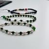 Vintage Chinese-Inspired Pearl & Butterfly Stone Phone Lanyard