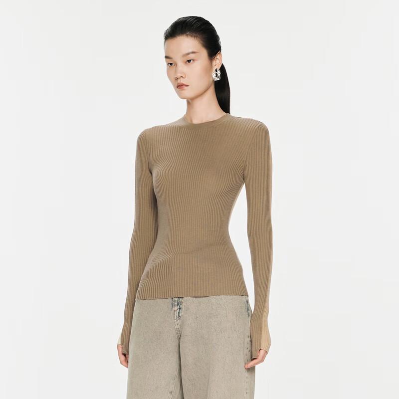 

JNBY Women s 2024 Winter 100% Wool Knit Sweater S