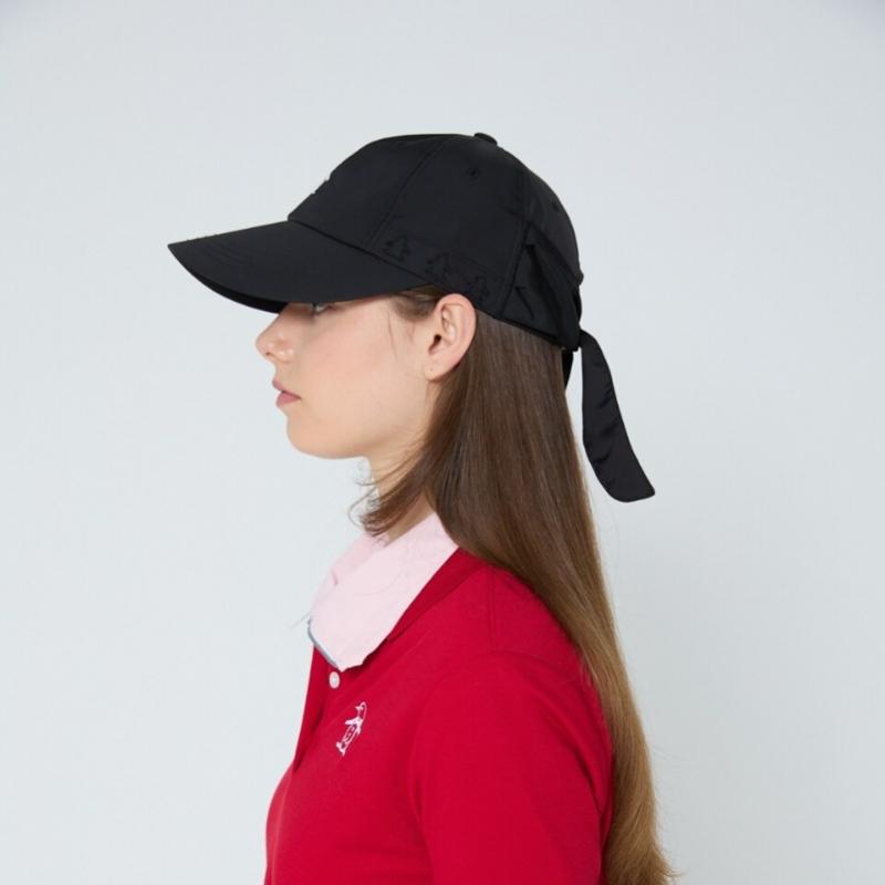 MunSingwear Women S Ribbon Cap Black Mr122lcp13