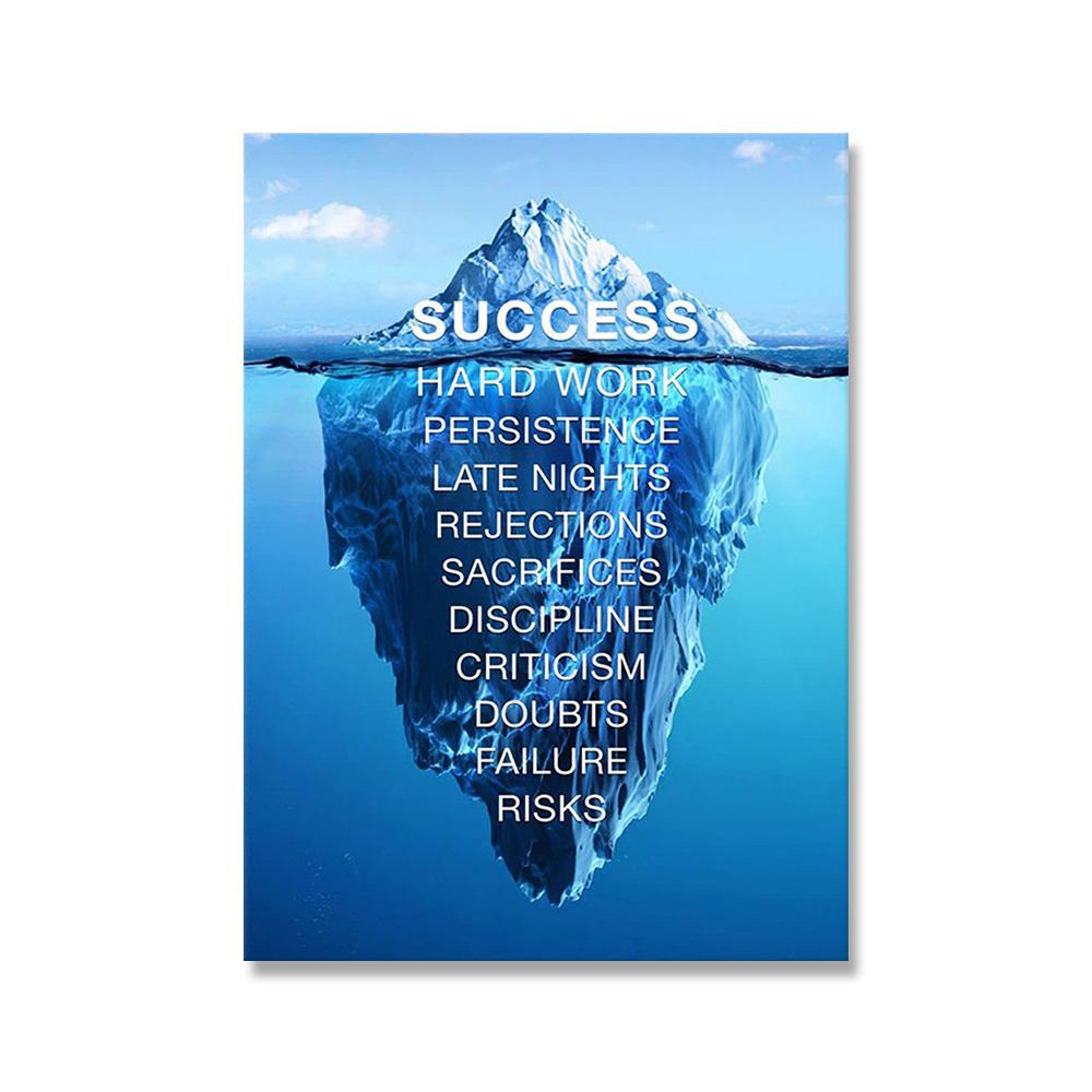 

Дикий лев с буквами, мотивационные цитаты, художественные постеры и принты на холсте, декоративная настенная художественная картина для офиса, домашнего декора 21x30cm No Framed