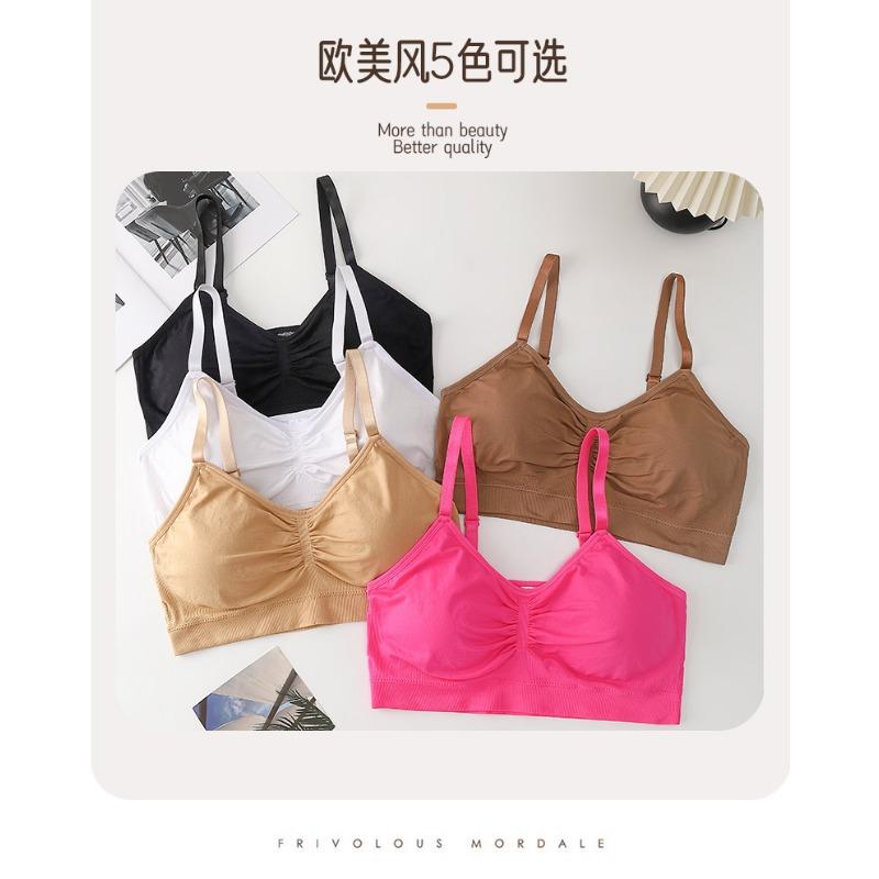 Plus Size Sports Bra Seamless Push Up Wireless Women S Bra
