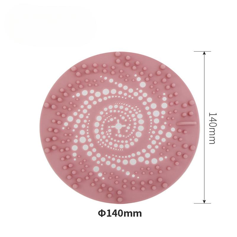 

1PC Drainage Filter, Household Shower Floor Filter, Sink Filter, Kitchen and Bathroom Accessories рожевий
