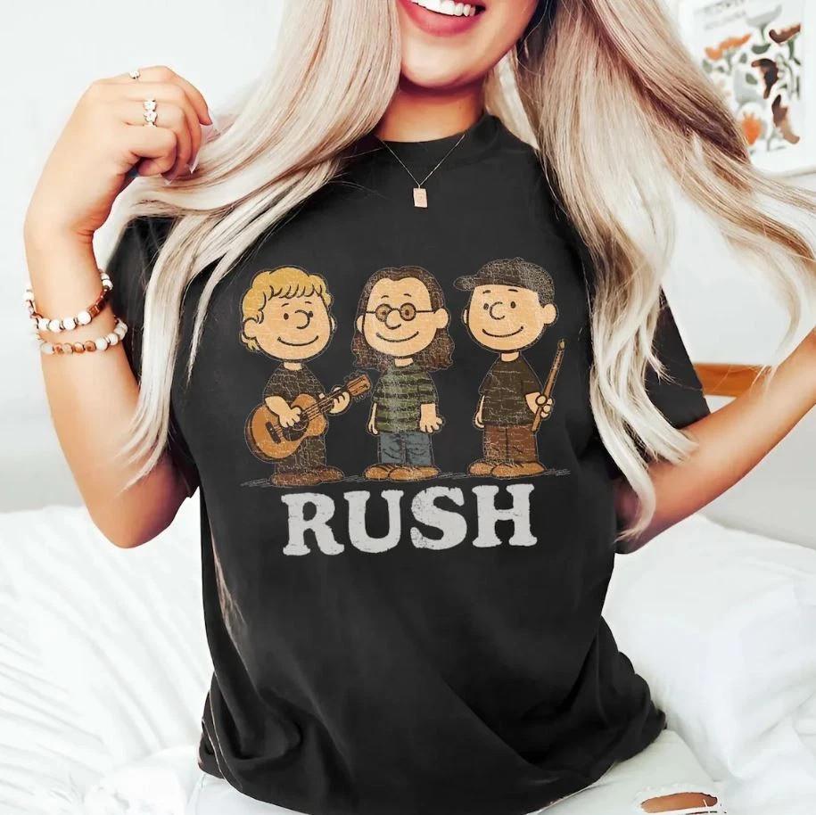 

Retro Rock Band x Cartoon Collaboration T-Shirt Unisex T-Shirt XXL