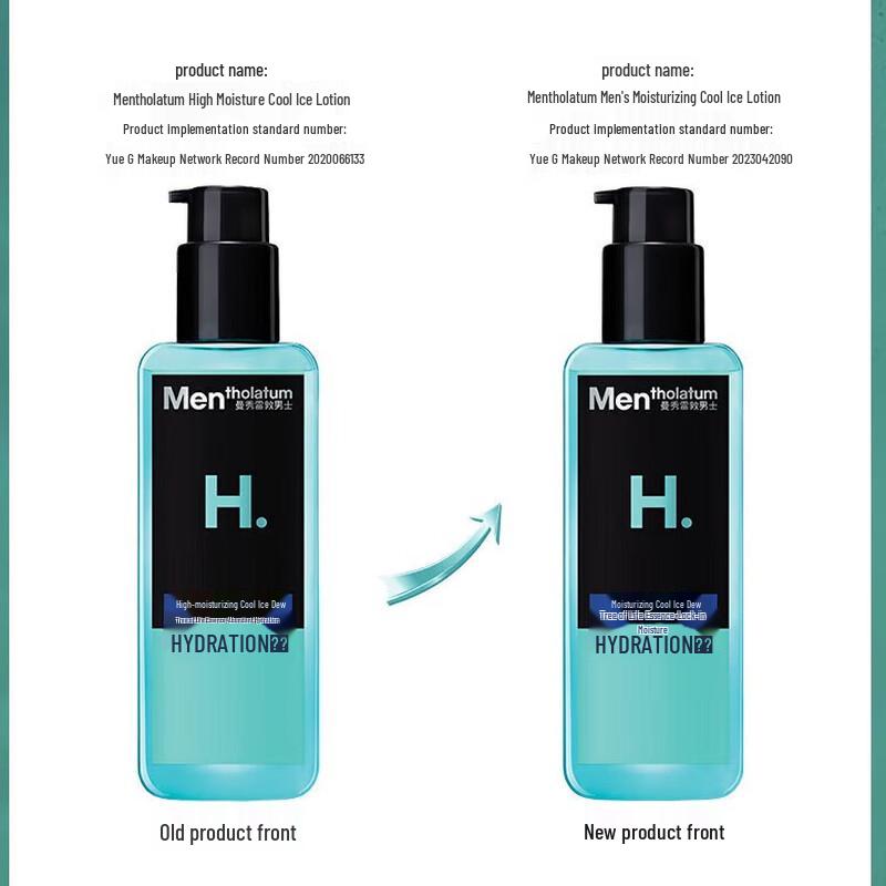 Mentholatum Men's Cool Refreshing Ice Lotion