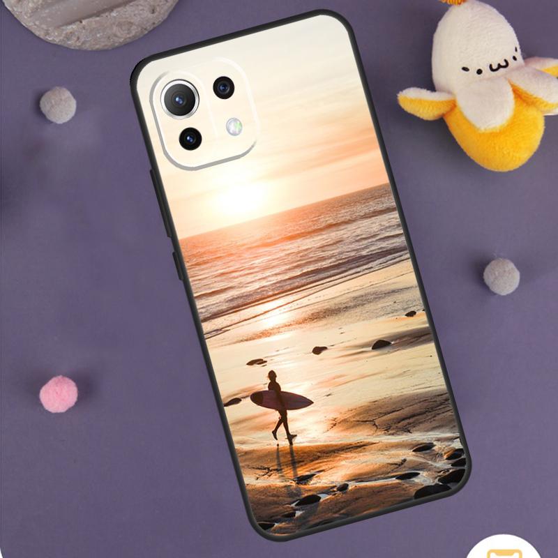 

Surfing Wave Case For Xiaomi 15 14 Ultra 13T 14T 15T 17 Pro Max POCO F8 Ultra X5 X6 X7 F5 F6 F7 Pro Cover Xiaomi 15 Pro
