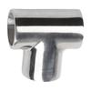 Three Way Tee Connector in 316 Stainless Steel for Durable Marine Installations