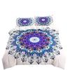 Bohemian Print Quilt Set Three-Piece, Home Textile Bedding