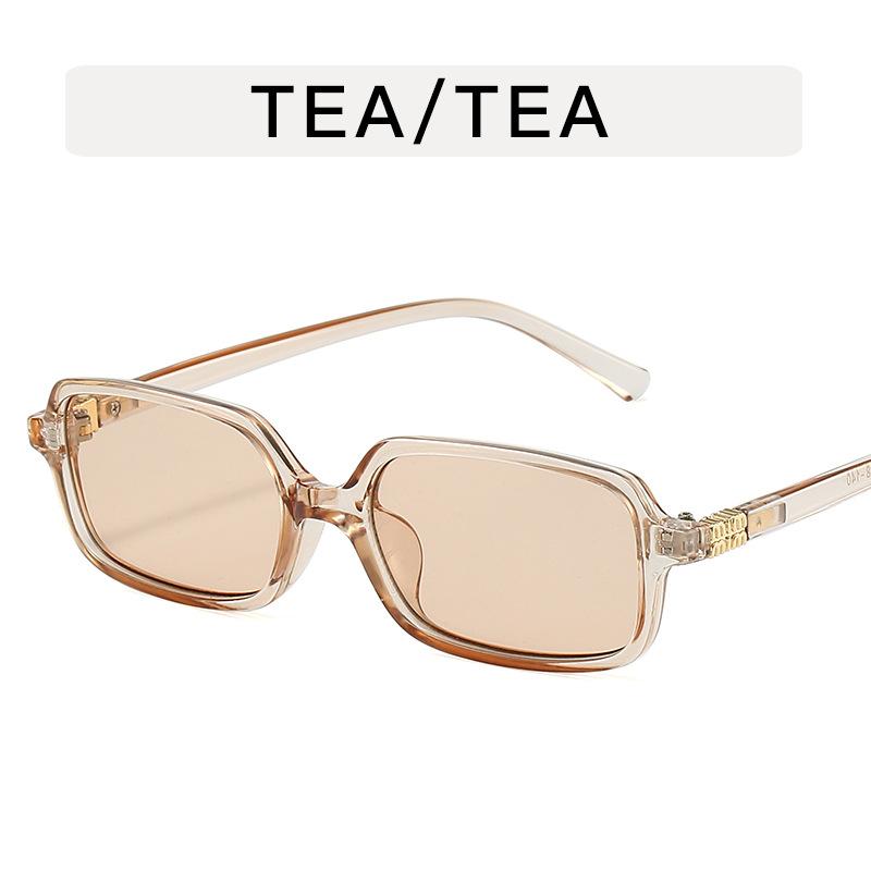 Rectangle Shape Ladies Sunglasses European American Vintage Style Outdoor Sun Glasses Driving Hiking Woman Sunglasses