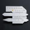0-75mm Weld Guage Weld Seam Gauge Weld Measurement Caliper Welding Inspect Ruler Metric Inspection Ruler High Accuracy