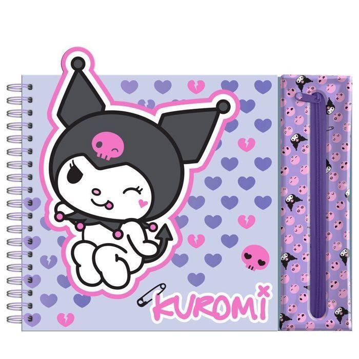 Coloriage - KIDS LICENSING - Hello Kitty Kuromi - Rose - Enfant - Mixte