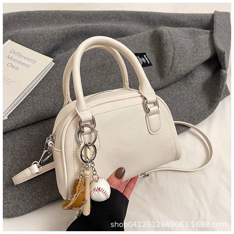 2025 New Senmeng Casual Handbag Fashion Women's Bag Women's Bag Shoulder Messenger Bag Women's Fashion Simple Commuter Bag