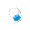 6Pcs Empty DIY Snow Globe Plastic Round Transparent 270Ml Water Globe Screw Cap Christmas Home Craft Decoration Supplies
